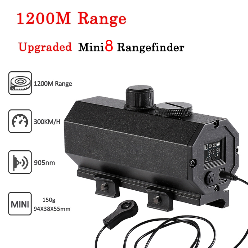 Laser Distance Measure - MINI8 Plug-in 1200m Ranging Device Laser