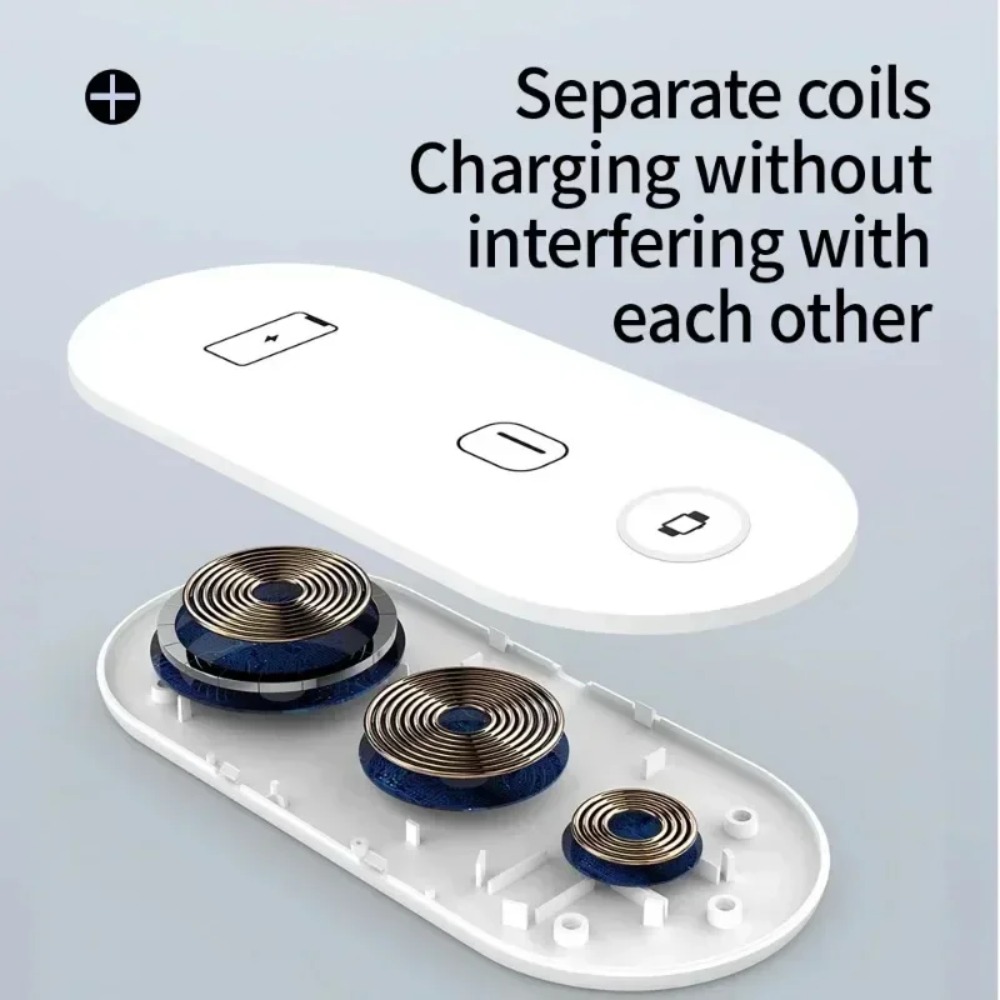 Portable Wifi Hotspot - 3-in-1 Wireless Charging Pad Fast Charger