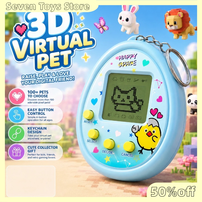 Electronics Gadgets To Gift - Interactive 3d Virtual Pet Toy Aqua