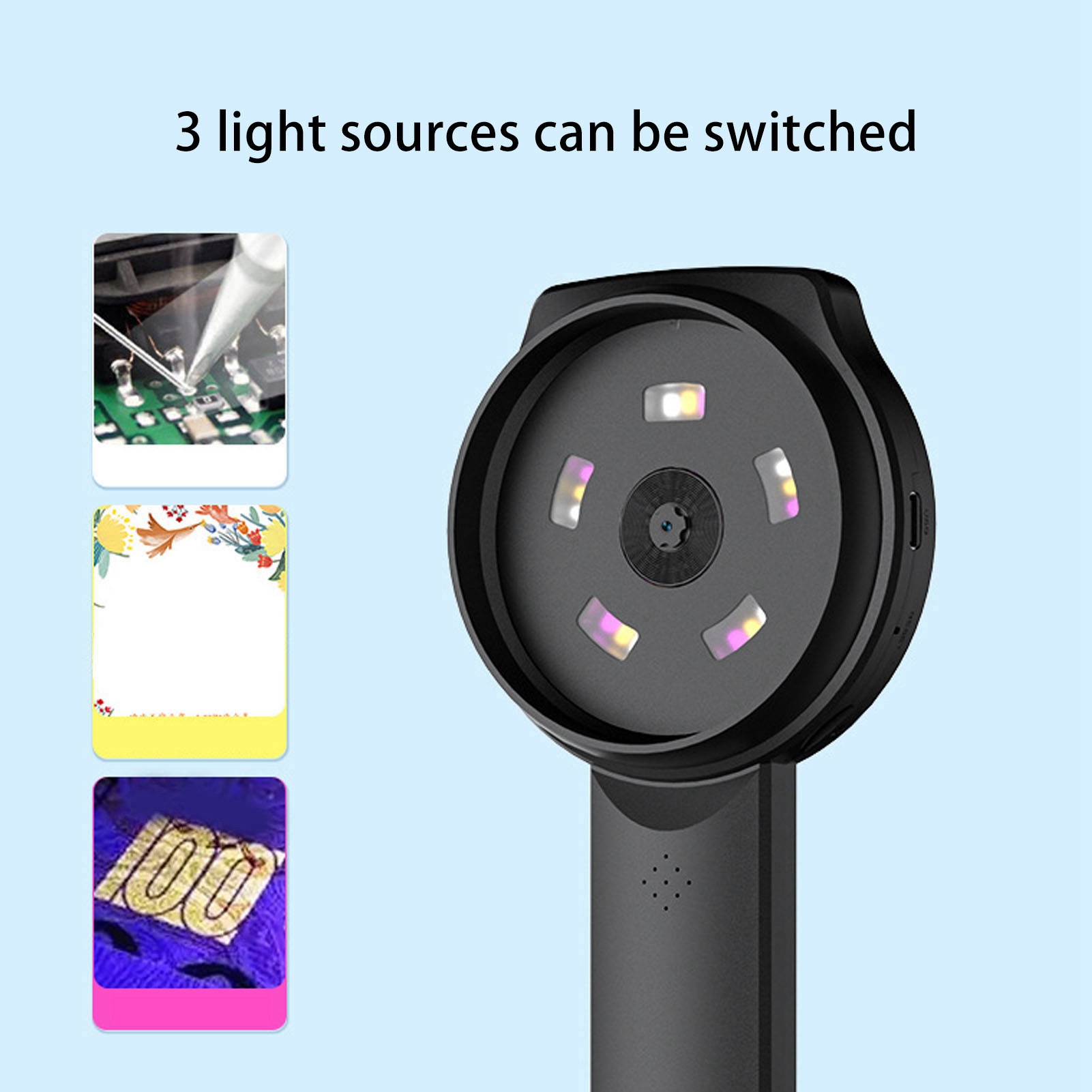 1000X Magnifying Glass Handhel - огляд і ціна Digital Magnifier Reading
