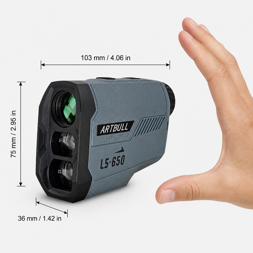 Golf Rangefinder 650m 6X20 Las - огляд і ціна Laser Distance Measure