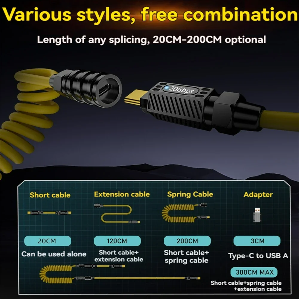 7in1 USB C Geek Data Cable DIY - огляд і ціна Diy Electronics Gadgets