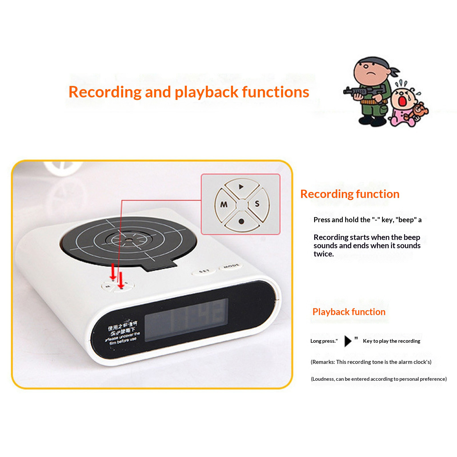 Electronics Desk Clock Creativ - огляд і ціна Electronics Gadgets To Gift