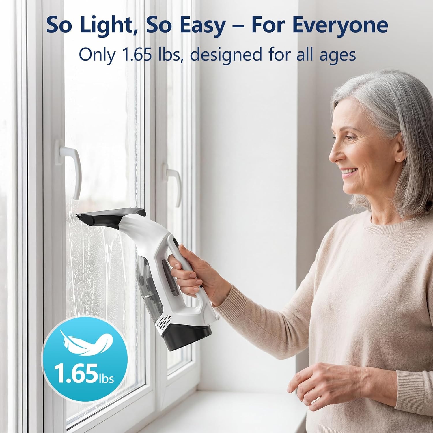 2000Pa Handheld Window Vacuum  - огляд і ціна Electric Gadget