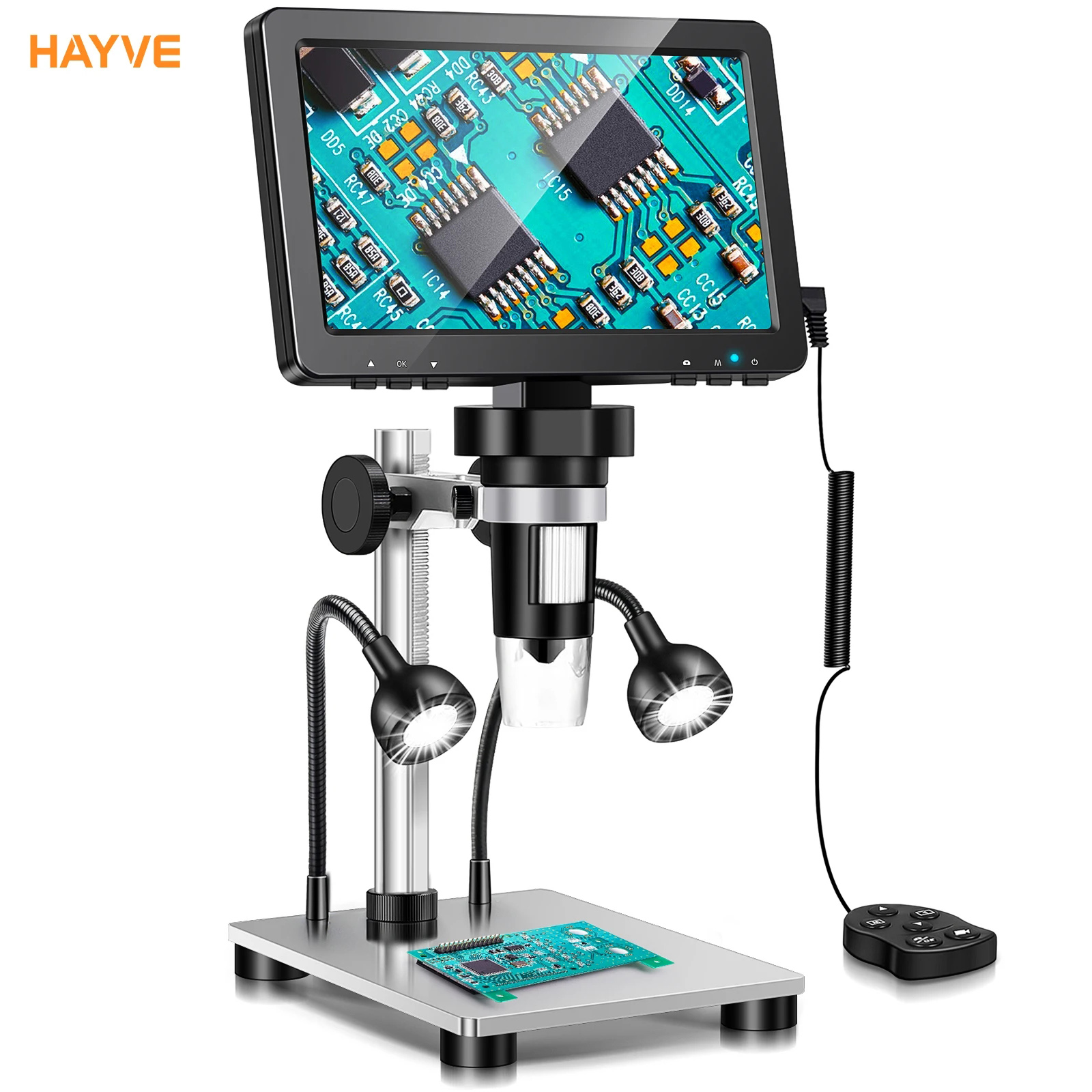 Hayve 7‘’ Digital Microscope 1 - огляд і ціна Digital Magnifier Reading