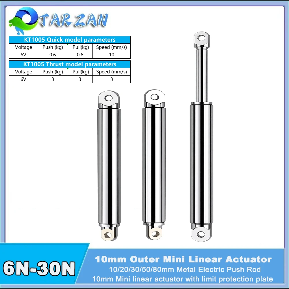 10mm Linear Actuator Retractab - огляд і ціна Electric Gadget