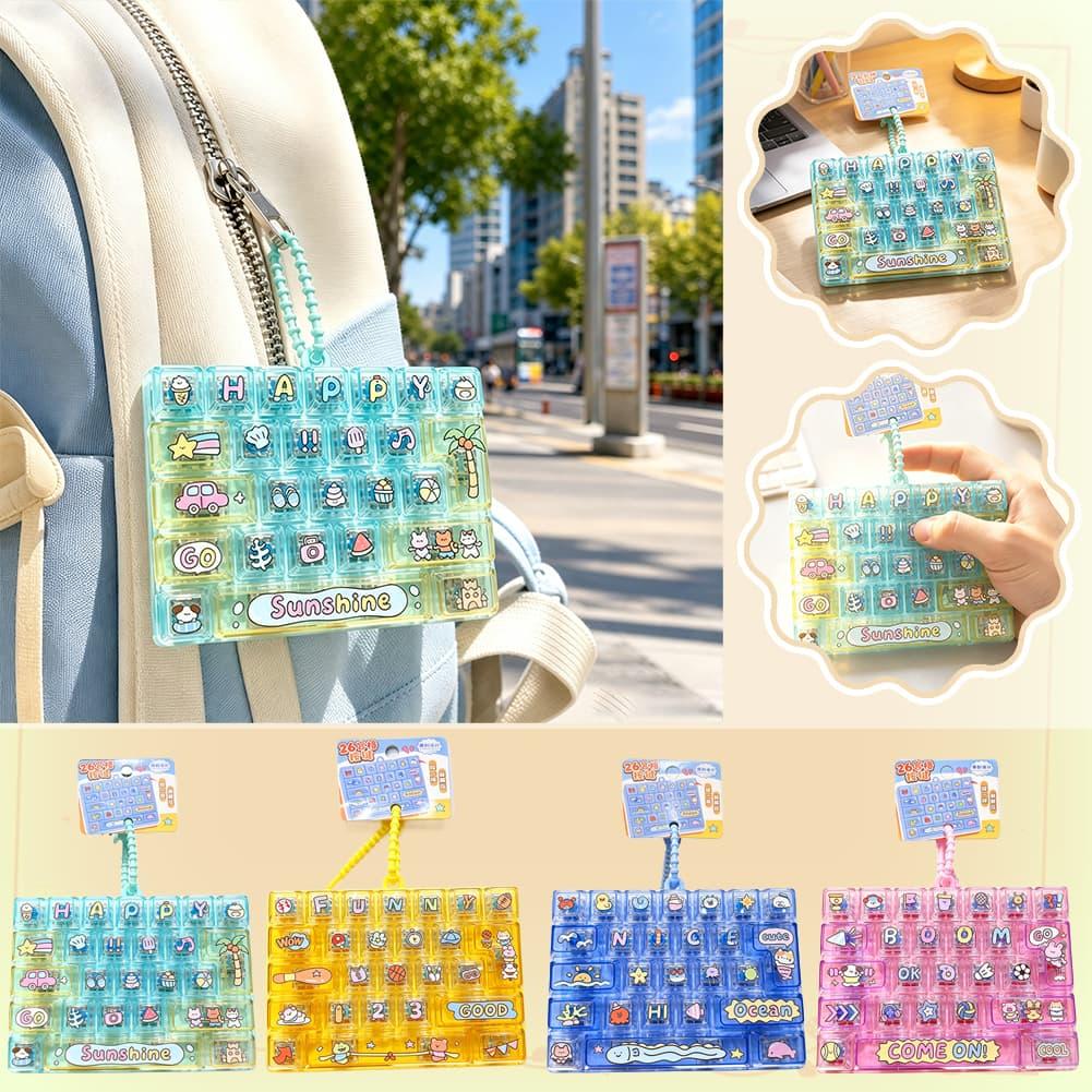 26 Key Fidget Button Keychain  - огляд і ціна Electronics Gadgets Bag