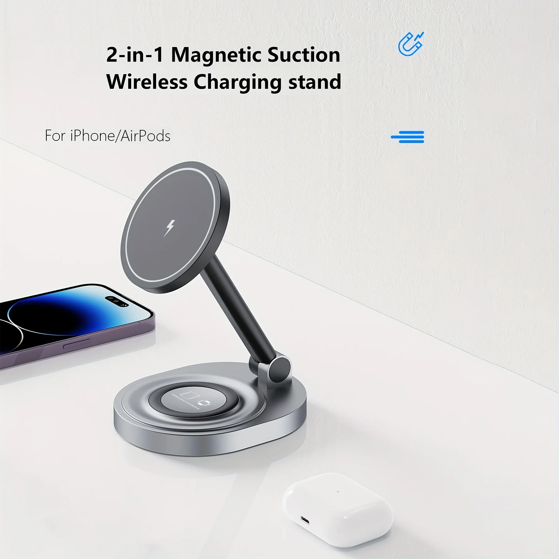 2 In 1 Magnetic Wireless Charg - огляд і ціна Portable Wifi Hotspot