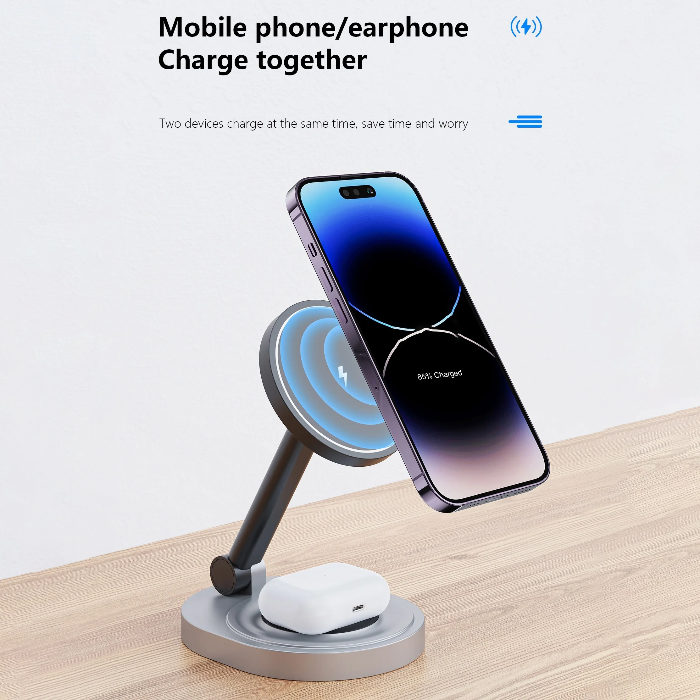 2 In 1 Magnetic Wireless Charg - огляд і ціна Portable Wifi Hotspot