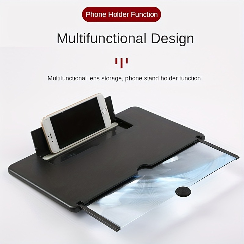 10/12 inch HD Mobile Phone Scr - огляд і ціна Digital Magnifier Reading