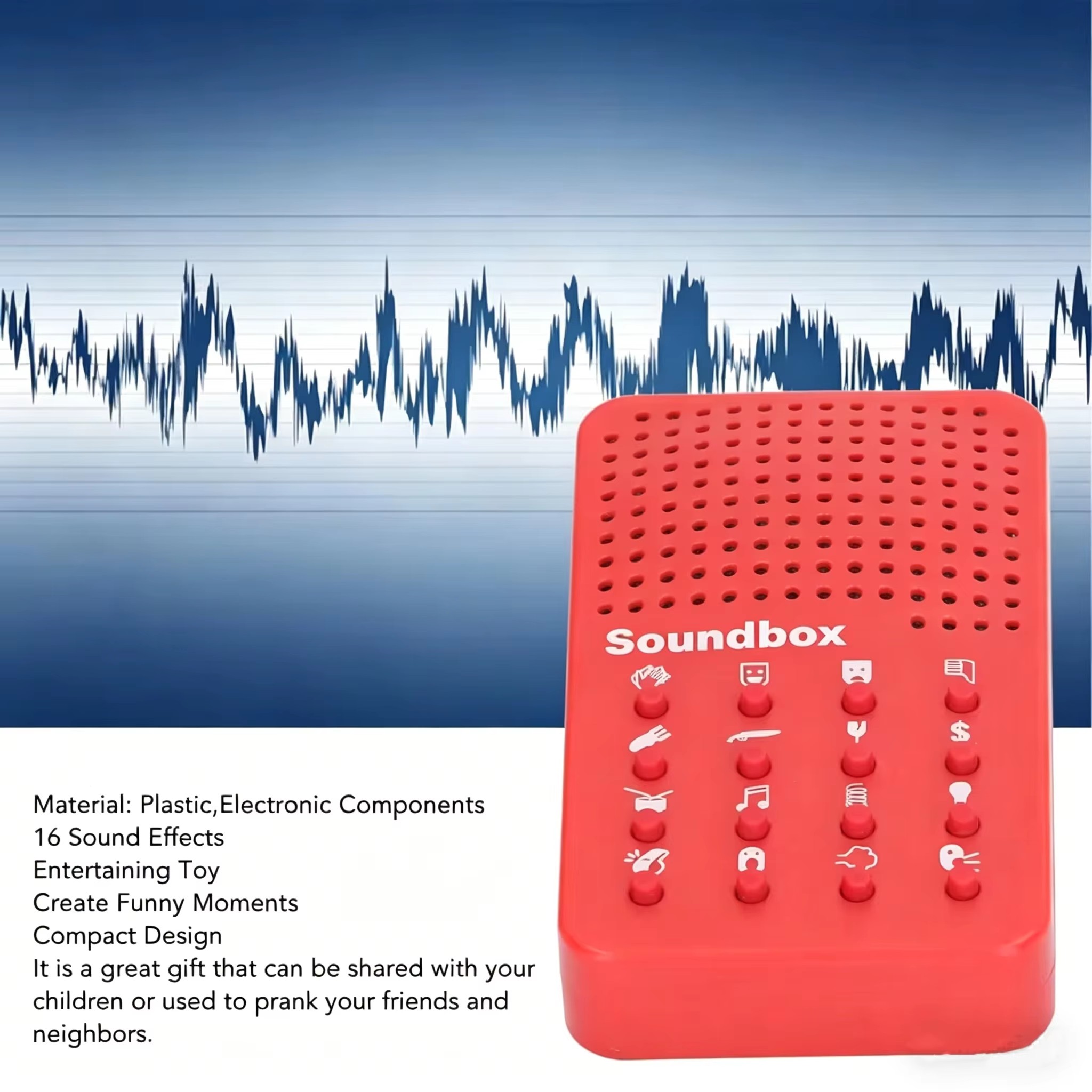 Compact Funny Sound Machine 16 - огляд і ціна Electronics Gadgets To Gift