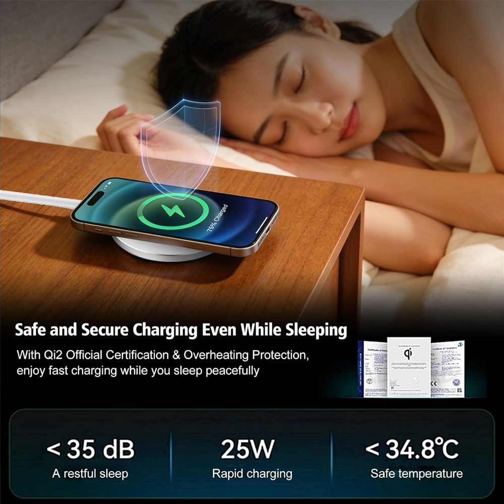 25W Qi2 Magnetic Wireless Char - огляд і ціна Portable Wifi Hotspot