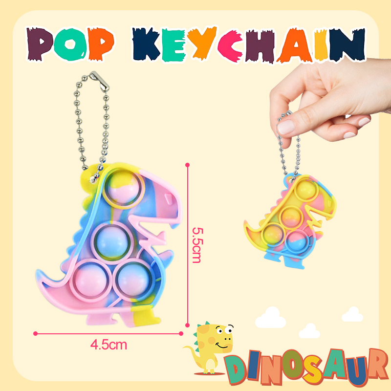 10/20pcs Mini Dinosaur Pop Key - огляд і ціна Electronics Gadgets Bag