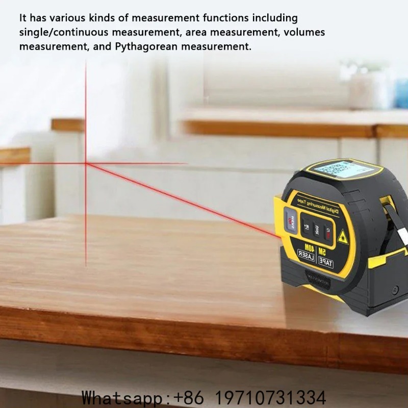 Digital Laser Rangefinder 3in1 - огляд і ціна Laser Distance Measure